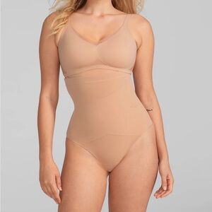 Elegant Nude Shapewear Bodysuit